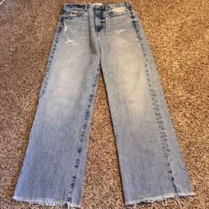 Frame Le Jane Crop Jean in Baines Rips - 25
